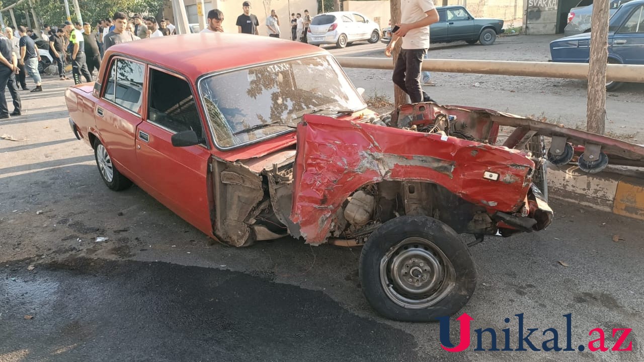 Tovuzda qəza oldu, yaralılar var - FOTOLAR